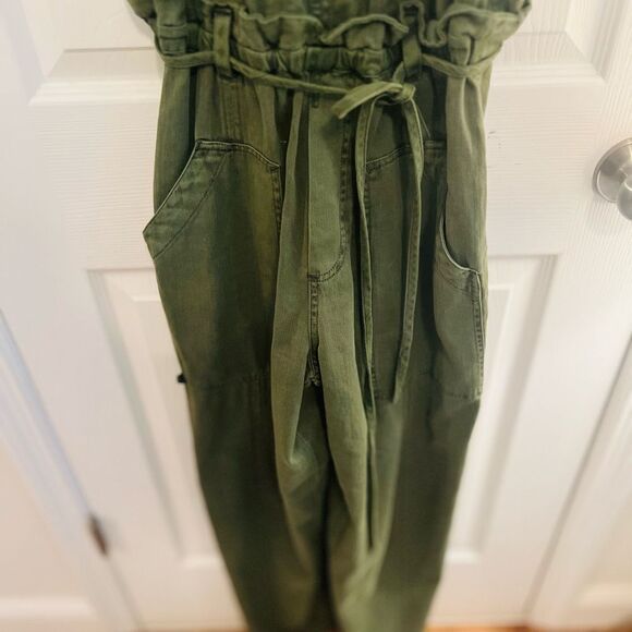 Free People Hearts Run Free Denim Jumpsuit - Picture 6 of 11